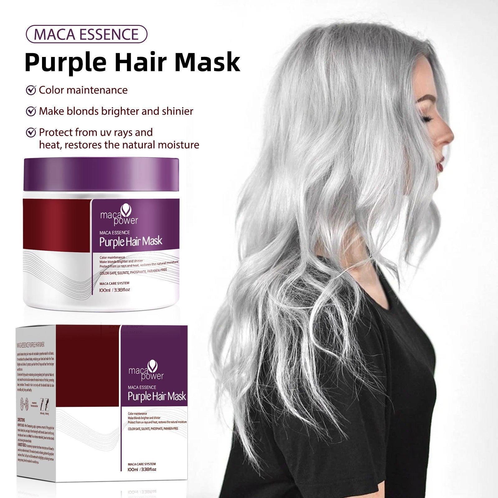 Hair Mask – Frizz-Free, Smooth & Repaired Hair in 10 Mins